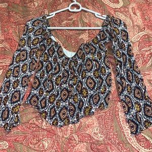 Solemio patterned shirt